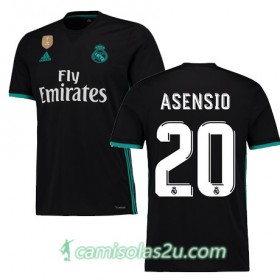 Camisolas de Futebol Real Madrid Asensio Equipamento Alternativa 2017/18 Manga Curta