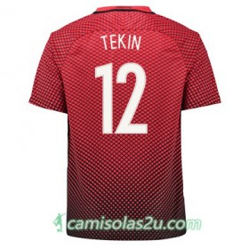 Camisolas de Futebol Turquia HARUN TEKIN Equipamento Principal Euro 2016