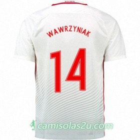Camisolas de Futebol Polônia JAKUB WAWRZYNIAK Equipamento Principal Euro 2016