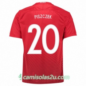 Camisolas de Futebol Polônia LUKASZ PISZCZEK Equipamento Alternativa Euro 2016