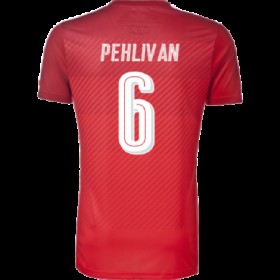 Camisolas de Futebol Áustria PEHLIVAN Equipamento Principal Euro 2016