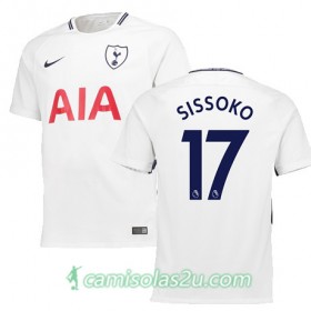 Camisolas de Futebol Tottenham Hotspur SISSOKO Equipamento Principal 2017/18 Manga Curta