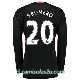 Camisolas de Futebol Manchester United S ROMERO Equipamento Principal 2017/18 Manga Comprida