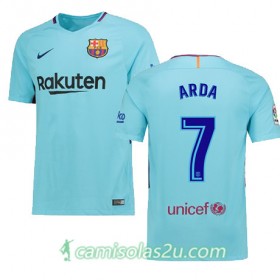 Camisolas de Futebol Barcelona ARDA Equipamento Alternativa 2017/18 Manga Curta