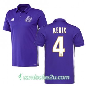 Camisolas de Futebol Olympique de Marseille KARIM REKIK Equipamento 3ª 2017/18 Manga Curta