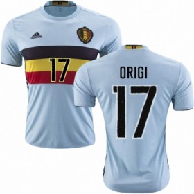 Camisolas de Futebol Bélgica DIVOCK ORIGI Equipamento Alternativa Euro 2016