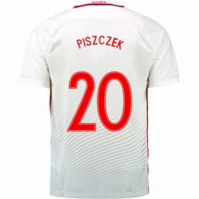 Camisolas de Futebol Polônia LUKASZ PISZCZEK Equipamento Principal Euro 2016