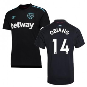 Camisolas de Futebol West Ham OBIANG Equipamento Alternativa 2017/18 Manga Curta