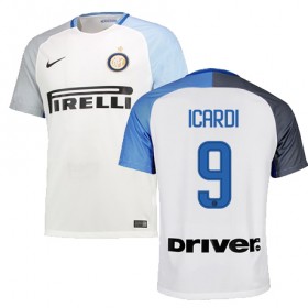 Camisolas de Futebol Inter de Milão ICARDI Equipamento Alternativa 2017/18 Manga Curta