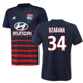 Camisolas de Futebol Olympique Lyonnais Alan Dzabana Equipamento Alternativa 2017/18 Manga Curta