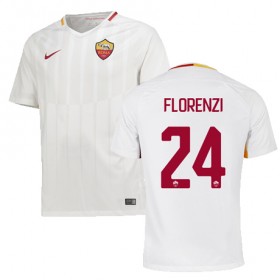 Camisolas de Futebol AS Roma FLORENZI Equipamento Alternativa 2017/18 Manga Curta
