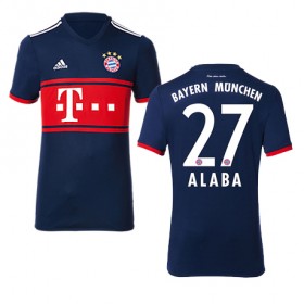 Camisolas de Futebol Bayern München ALABA Equipamento Alternativa 2017/18 Manga Curta