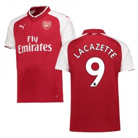 Camisolas de Futebol Arsenal LACAZETTE Equipamento Principal 2017/18 Manga Curta
