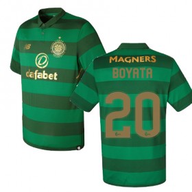 Camisolas de Futebol Celtic DEDRYCK BOYATA Equipamento Alternativa 2017/18 Manga Curta