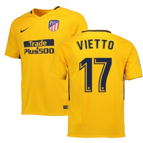 Camisolas de Futebol Atlético Madrid VIETTO Equipamento Alternativa 2017/18 Manga Curta