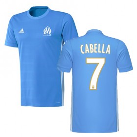 Camisolas de Futebol Olympique de Marseille REMY CABELLA Equipamento Alternativa 2017/18 Manga Curta