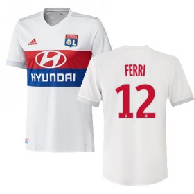 Camisolas de Futebol Olympique Lyonnais JORDAN FERRI Equipamento Principal 2017/18 Manga Curta