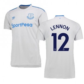 Camisolas de Futebol Everton LENNON Equipamento Alternativa 2017/18 Manga Curta