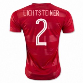 Camisolas de Futebol Suíça STEPHAN LICHTSTEINER Equipamento Principal Euro 2016