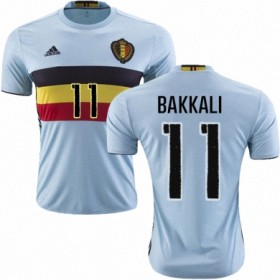 Camisolas de Futebol Bélgica ZAKARIA BAKKALI Equipamento Alternativa Euro 2016