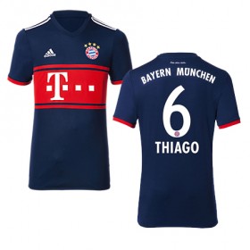 Camisolas de Futebol Bayern München THIAGO Equipamento Alternativa 2017/18 Manga Curta