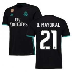 Camisolas de Futebol Real Madrid BORJA MAYORAL Equipamento Alternativa 2017/18 Manga Curta