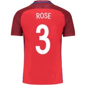 Camisolas de Futebol Inglaterra ROSE Equipamento Alternativa Euro 2016