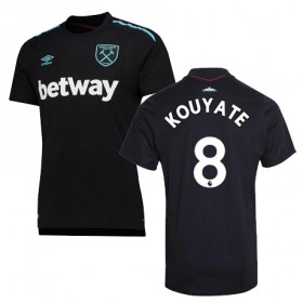 Camisolas de Futebol West Ham KOUYATE Equipamento Alternativa 2017/18 Manga Curta