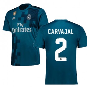 Camisolas de Futebol Real Madrid CARVAJAL Equipamento 3ª 2017/18 Manga Curta