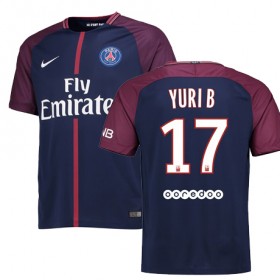 Camisolas de Futebol Paris Saint-Germain YURI BERCHICHE Equipamento Principal 2017/18 Manga Curta