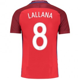 Camisolas de Futebol Inglaterra LALLANA Equipamento Alternativa Euro 2016