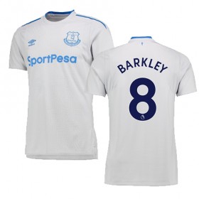 Camisolas de Futebol Everton BARKLEY Equipamento Alternativa 2017/18 Manga Curta
