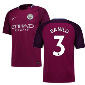 Camisolas de Futebol Manchester City DANILO Equipamento Alternativa 2017/18 Manga Curta