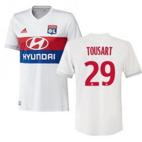 Camisolas de Futebol Olympique Lyonnais LUCAS TOUSART Equipamento Principal 2017/18 Manga Curta