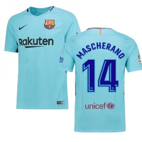 Camisolas de Futebol Barcelona MASCHERANO Equipamento Alternativa 2017/18 Manga Curta