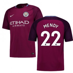 Camisolas de Futebol Manchester City MENDY Equipamento Alternativa 2017/18 Manga Curta