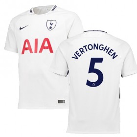 Camisolas de Futebol Tottenham Hotspur VERTONGHEN Equipamento Principal 2017/18 Manga Curta