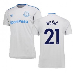 Camisolas de Futebol Everton BESIC Equipamento Alternativa 2017/18 Manga Curta