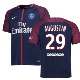 Camisolas de Futebol Paris Saint-Germain JEAN KEVIN AUGUSTIN Equipamento Principal 2017/18 Manga Curta