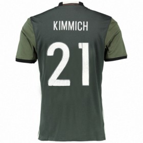 Camisolas de Futebol Alemanha JOSHUA KIMMICH Equipamento Alternativa Euro 2016