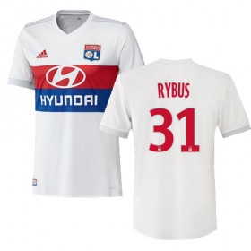 Camisolas de Futebol Olympique Lyonnais MACIEJ RYBUS Equipamento Principal 2017/18 Manga Curta