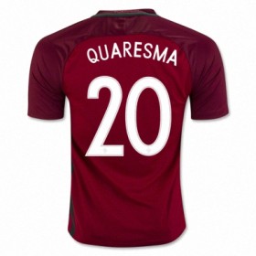 Camisolas de Futebol Portugal RICARDO QUARESMA Equipamento Principal Euro 2016