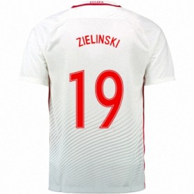 Camisolas de Futebol Polônia PIOTR ZIELINSKI Equipamento Principal Euro 2016