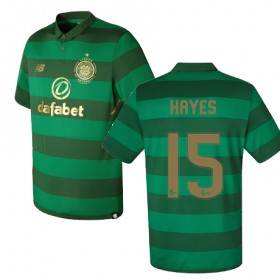 Camisolas de Futebol Celtic JONNY HAYES Equipamento Alternativa 2017/18 Manga Curta