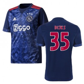 Camisolas de Futebol Ajax Amsterdam MITCHELL DIJKS Equipamento Alternativa 2017/18 Manga Curta