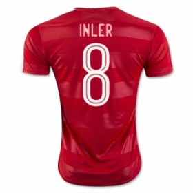 Camisolas de Futebol Suíça GOKHAN INLER Equipamento Principal Euro 2016