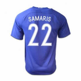 Camisolas de Futebol Grécia ANDREAS SAMARIS Equipamento Alternativa 2016/17 Manga Curta