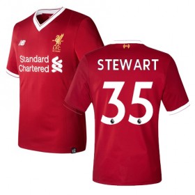 Camisolas de Futebol Liverpool STEWART Equipamento Principal 2017/18 Manga Curta