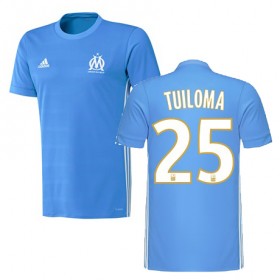 Camisolas de Futebol Olympique de Marseille BILL TUILOMA Equipamento Alternativa 2017/18 Manga Curta