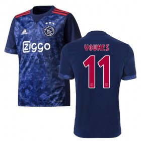 Camisolas de Futebol Ajax Amsterdam AMIN YOUNES Equipamento Alternativa 2017/18 Manga Curta